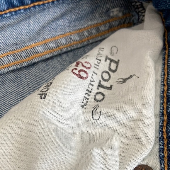 Polo by Ralph Lauren Dark Blue Wide Leg Jeans - Picture 3 of 4